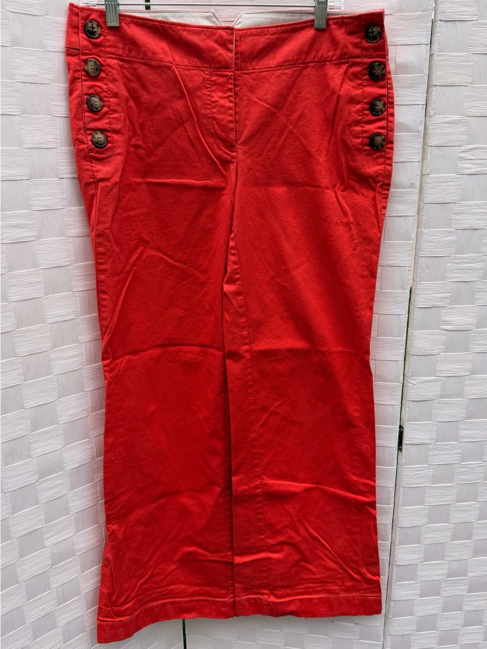 LOFT Red Marisa Trouser